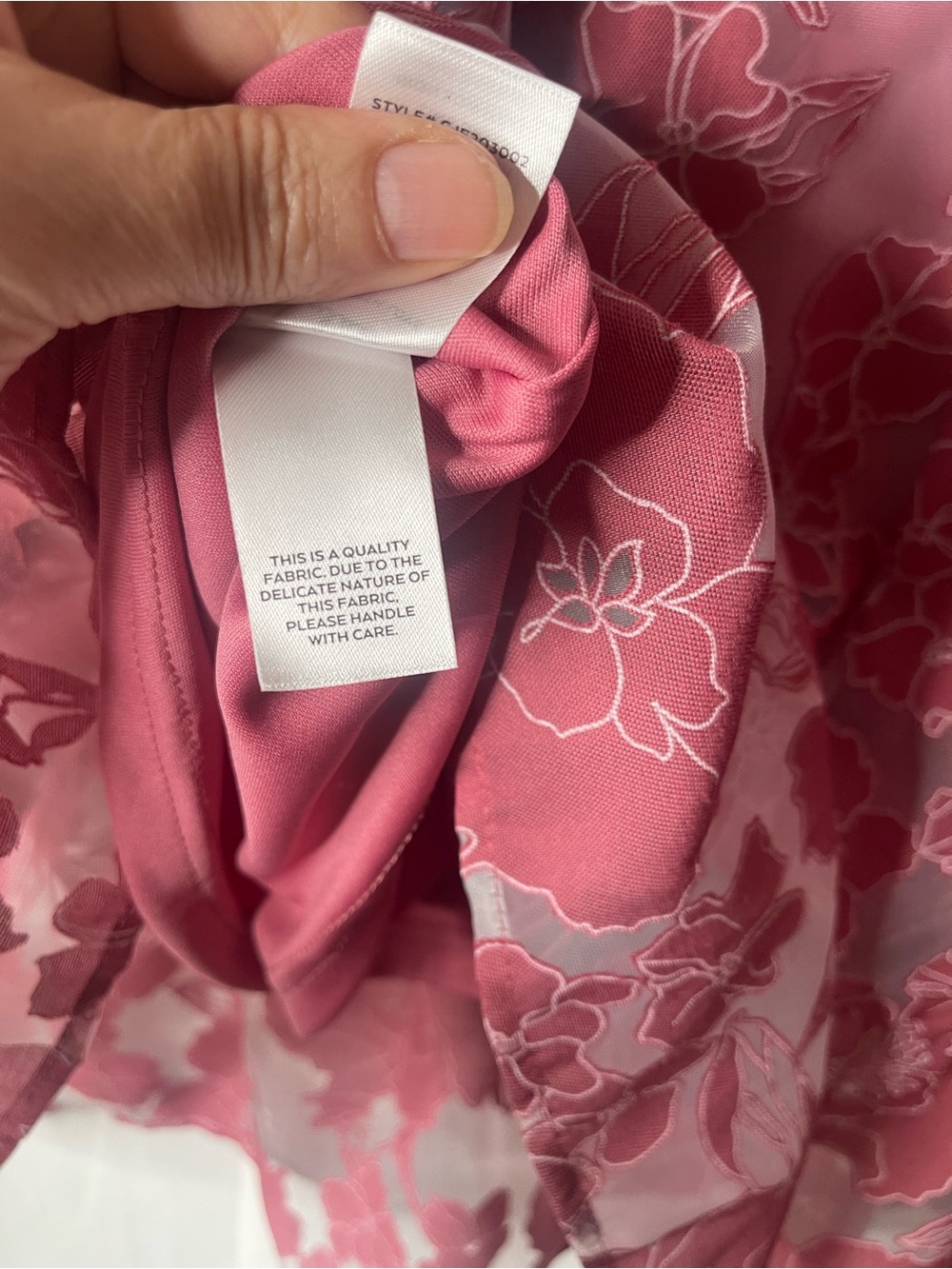 Lulus ✨ Certainly Stylish Mauve Pink Burnout Floral Two-Piece Midi Dress - Picture 11 of 16